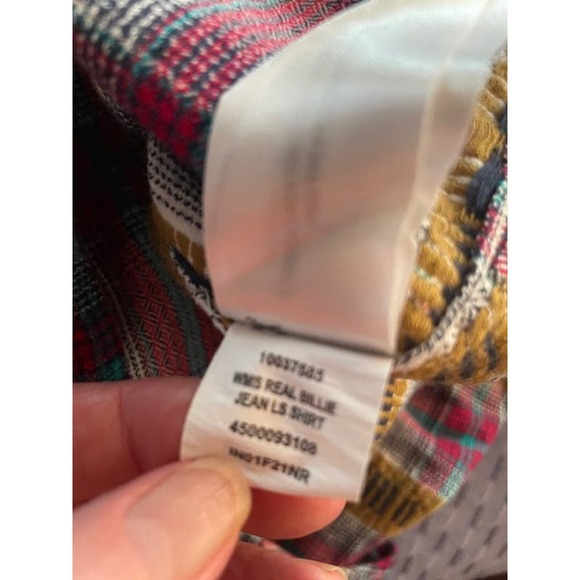 Ariat Women Size‎ Large Western Shirt 100% Cotton Flannel - Picture 7 of 7